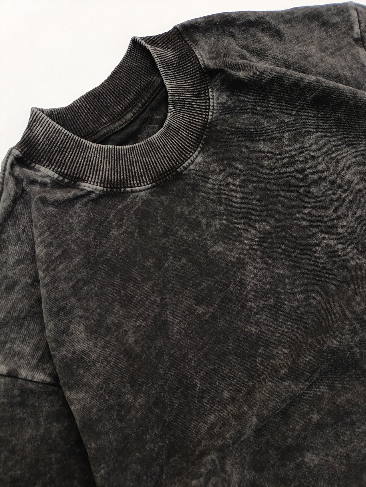 Playera asid wash de 250 gramos 100% Algodon peinado