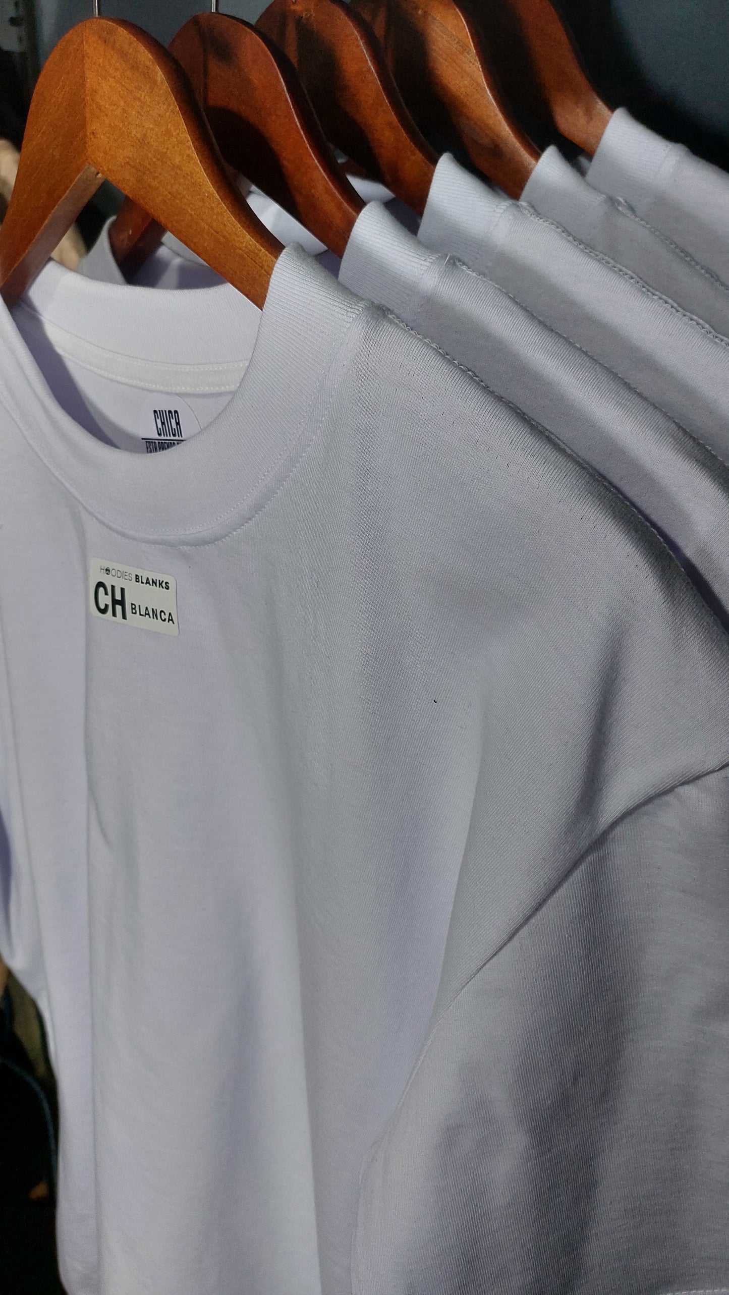 Playera lisa color BLANCO