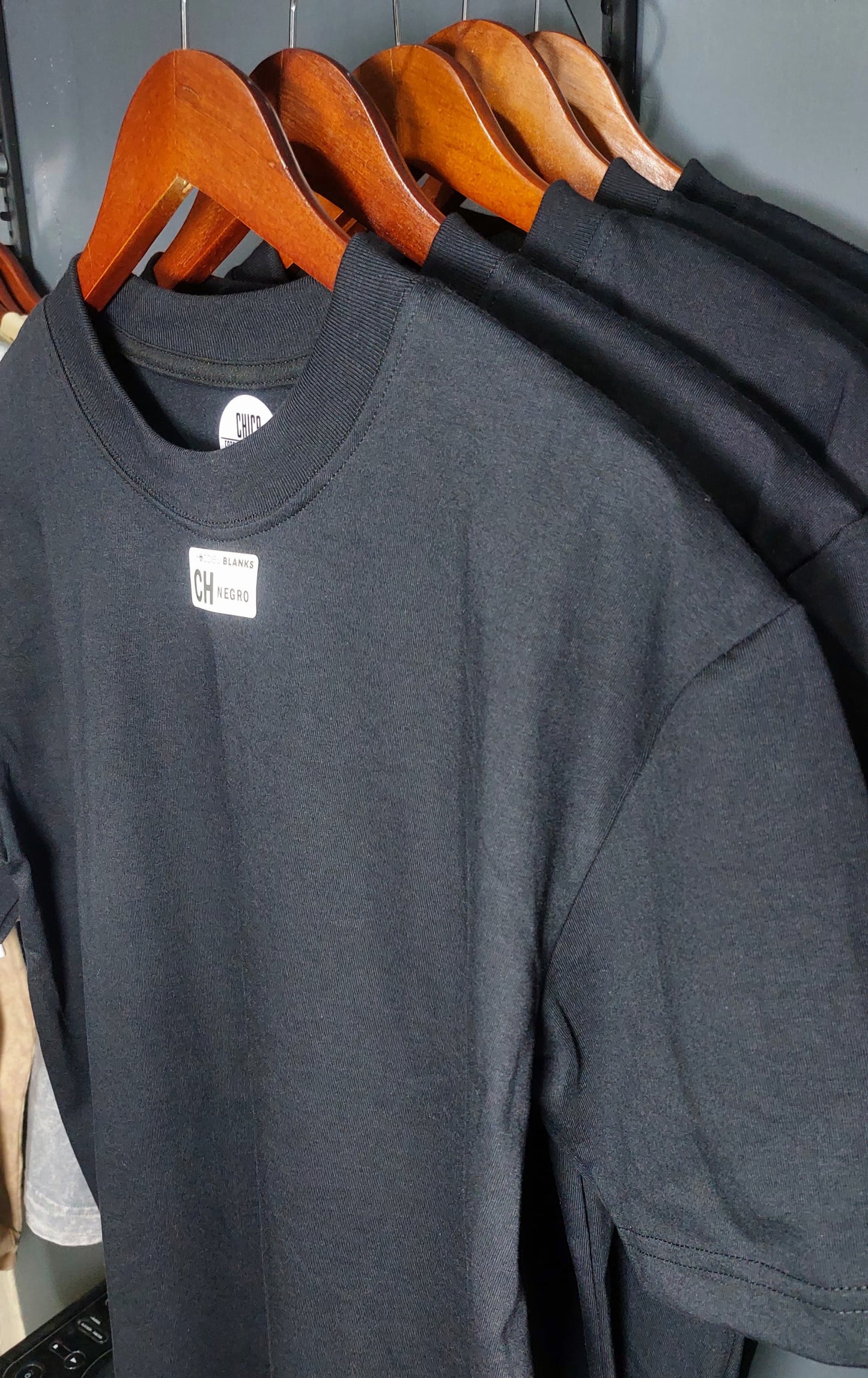 Playera lisa color NEGRO