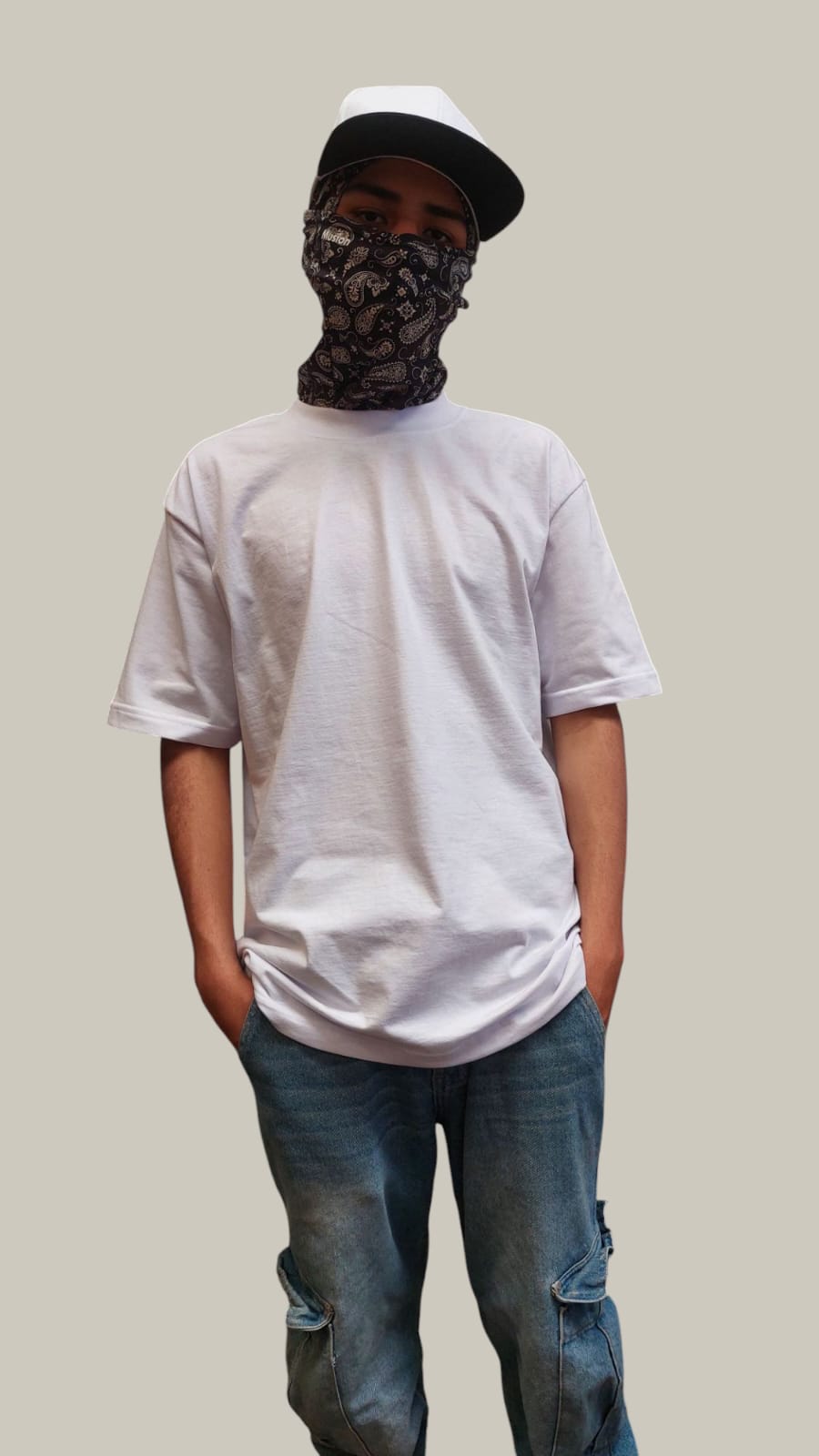Playera lisa color BLANCO