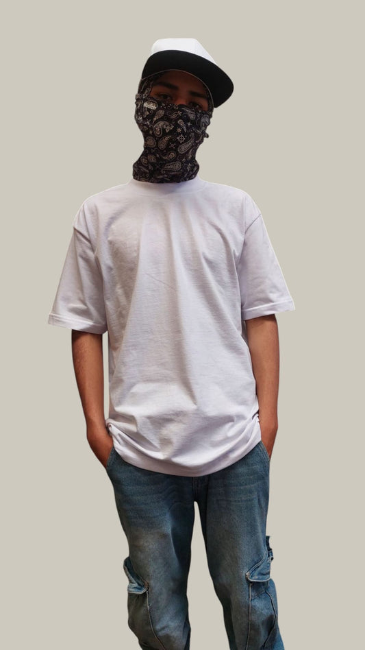 Playera lisa color BLANCO
